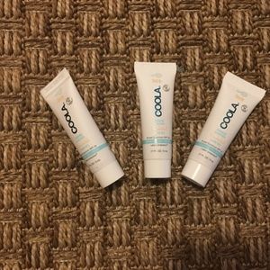 (3) trial size coola spf sunscreen .51FL oz